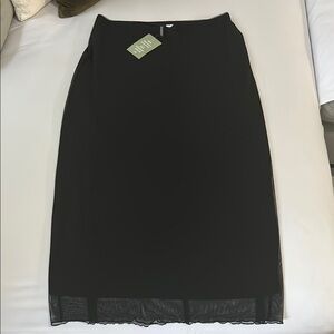 NWT H&M Black Midi Pencil Skirt for Work